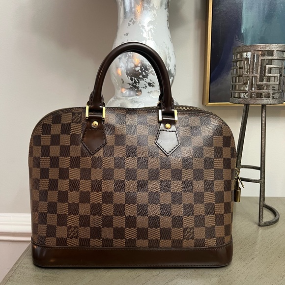 LOUIS VUITTON Damier Ebene Alma PM - Picture 3 of 12